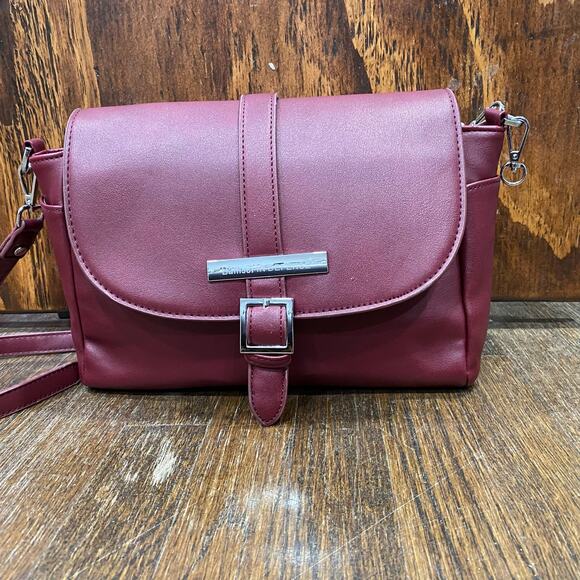 Damsel In Defense Concealed Carry Purse Cranberry Janie’s Gotta Crossbody Bag - Picture 3 of 16